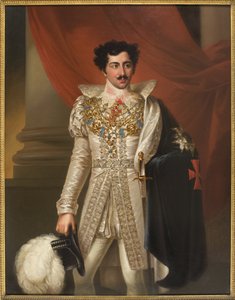 Porträt von Oskar I. (1799-1859), König von Schweden und Norwegen