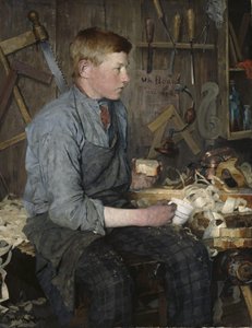 Der junge Zimmermann von Fredrik Kolstoe