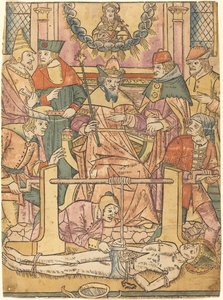 Das Martyrium des Heiligen Erasmus von French 15th Century
