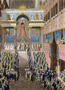 Die Krönung Napoleons am 2. Dezember 1804, 1805 von French Master