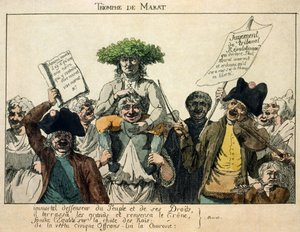 Der Triumph von Marat, 1793