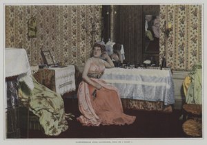 Die amerikanische Sopranistin Sybil Sanderson in der Titelrolle von Jules Massenets Oper Thais von French Photographer