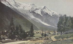 Chamonix, Gesamtansicht von French Photographer