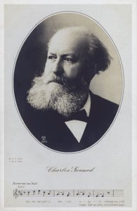 Charles Gounod, französischer Pianist und Komponist von French Photographer