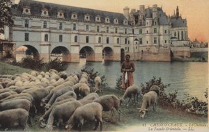 Chenonceaux, Château, Ostfassade