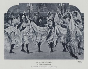 Tänzer im Jardin de Paris von French Photographer