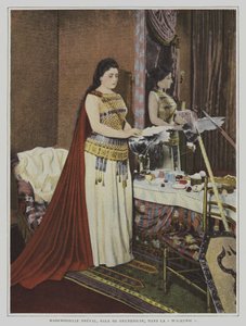 Die französische Sopranistin Lucienne Breval in der Rolle der Brunnhilde in Richard Wagners Oper Die Walküre von French Photographer