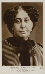 George Sand (1804-1876), französischer Romanautor von French Photographer
