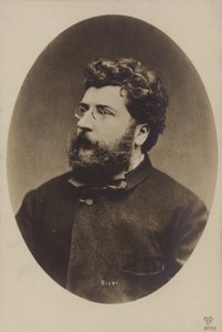 Georges Bizet, französischer Komponist, hauptsächlich von Opern (1838-1875) von French Photographer