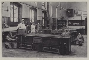 Küche des Lycée Janson-de-Sailly, Paris von French Photographer