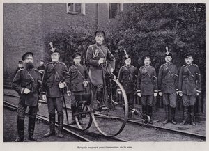 Die russische Armee: Dreirad für die Streckeninspektion von French Photographer