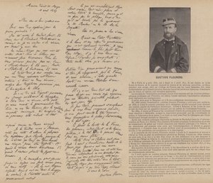 Die Kommune von Paris, Gustave Flourens (s/w Foto)