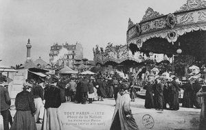 La Foire du Trône, Place de la Nation, Paris, ca. 1900