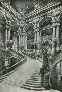 Große Treppe in der Oper von French Photographer