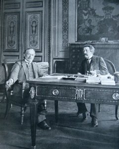 Lloyd George und Aristide Briand, 1916