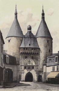 Nancy, Porte de la Craffe, Innenseite der Stadt von French Photographer