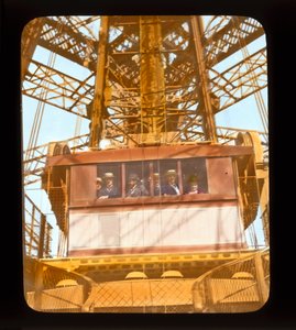 Pariser Weltausstellung: Eiffelturm, 1900 von French Photographer