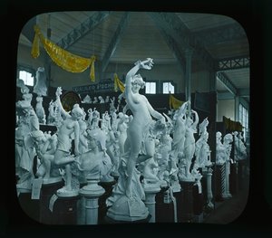 Pariser Weltausstellung: Palast der Nationalen Manufakturen, 1900 von French Photographer