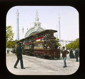 Pariser Weltausstellung: Haupttor, 1900 von French Photographer