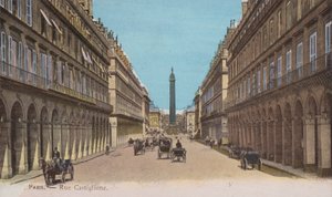 Paris, Rue Castiglione von French Photographer
