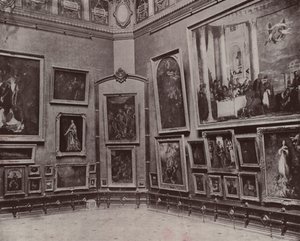 Paris: Der Salon Carré des Louvre von French Photographer