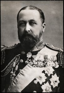 Porträt von Alfred Ernest Albert (1844-1900), Herzog von Sachsen-Coburg und Gotha von French Photographer