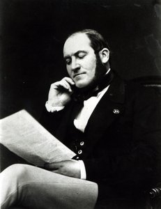 Porträt von Baron Georges Eugene Haussmann (1809-91), 19. Jahrhundert von French Photographer