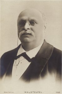 Porträt von Émile Waldteufel von French Photographer