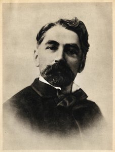 Porträt von Étienne Mallarmé, genannt Stéphane Mallarmé, 1869