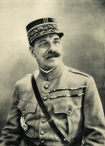 Porträt von General Pierre Emile Berdoulat (1861-1930) von French Photographer