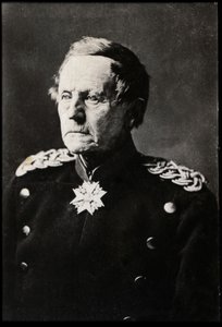 Porträt von Helmuth Karl Bernhard von Moltke der Ältere (1800-1891), deutscher Feldmarschall von French Photographer