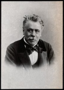 Porträt von Henri François Becque (1837-1899), französischer Dramatiker von French Photographer
