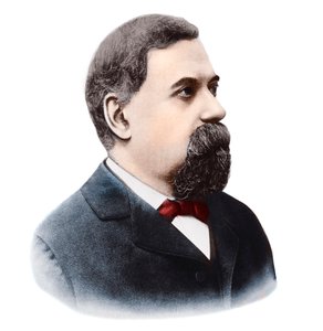 Porträt von Giovanni Schiaparelli (1835-1910), italienischer Astronom