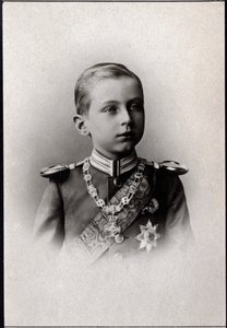 Porträt von Prinz Oskar von Preußen (1888-1958) von French Photographer