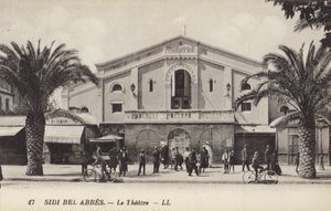 Das Theater, Sidi Bel Abbes, Algerien von French Photographer