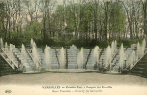 Versailles, Grand Eaux, Bosquet de Rocailles von French Photographer