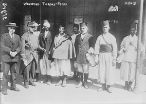Verwundete Turcos in Paris, 1914