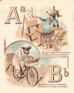 A B: Tier, Künstler, Rind, Bäcker