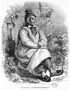 Ein Bauer aus der Normandie, ca. 1840