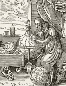 Ein deutscher Astronom und Kosmograph, aus Wissenschaft und Literatur im Mittelalter von Paul Lacroix, veröffentlicht in London 1878 von French School