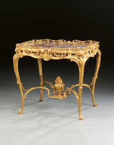 Ein Napoleon III Mitteltisch, von Maison Millet, Paris, ca. 1860