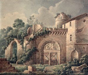 Eine Ruine, ca. 1820