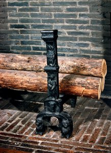 Ein Gitter (Gusseisen) (Detail)