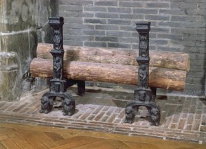 Ein Gitter (Gusseisen) von French School