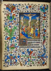 Kreuzigung, aus den Chevalier-Stunden, ca. 1420