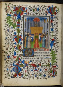 Offizium der Toten (Vesper) aus den Chevalier-Stunden, ca. 1420