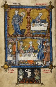 La Somme le Roi (Eine Umfrage für einen König), ca. 1295 Paris