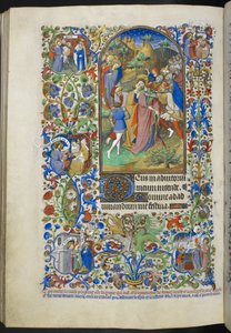 Stunden der Passion [Laudes]. Verrat an Christus, aus dem Stundenbuch (The Bedford Hours) ca. 1410-30 von French School