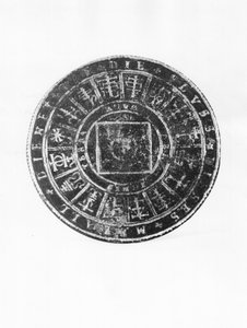 Alchemische Scheibe