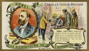 Alfred Nobel, schwedischer Chemiker und Industrieller